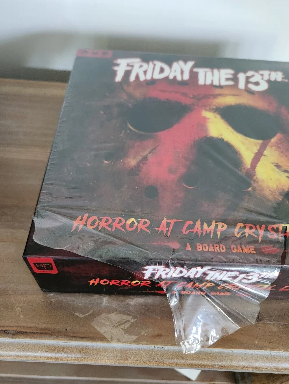Friday the 13th Horror at Camp Crystal Lake Board Game NEW Sealed OP Games Jason